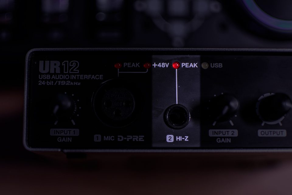 The TRS Input on the Steinberg UR12 Audio Interface