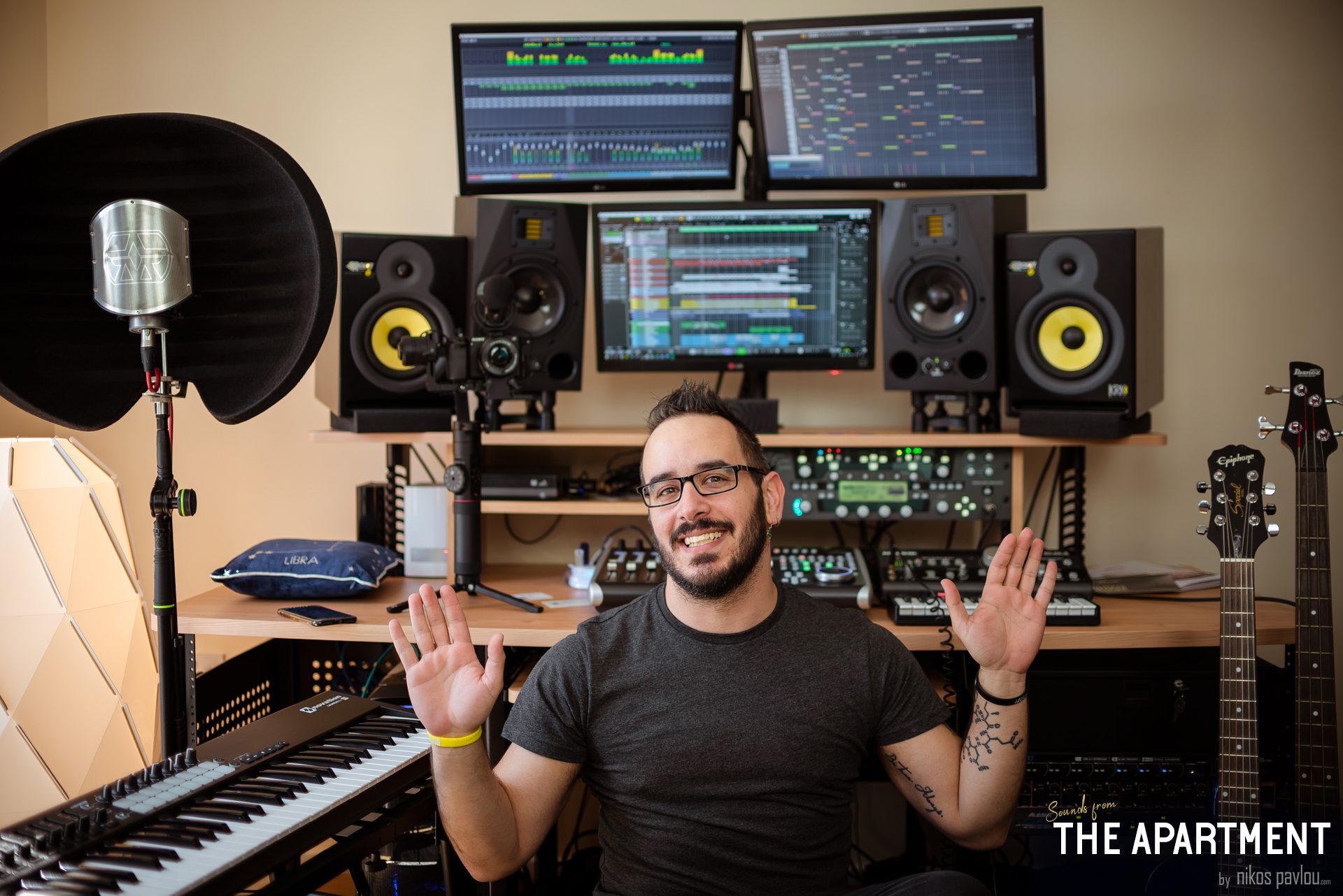 Sounds from the apartment nikos studio