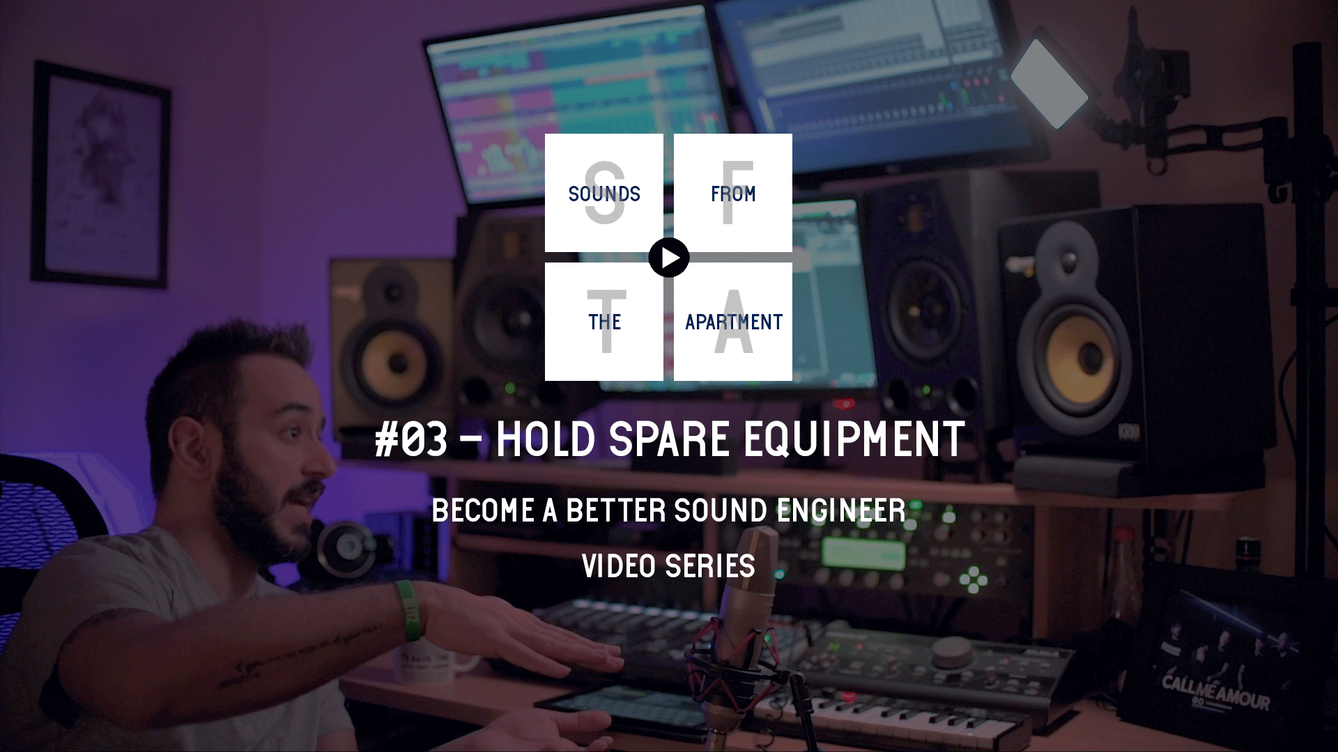 Hold Spare Equipment Become A Better Sound Engineer