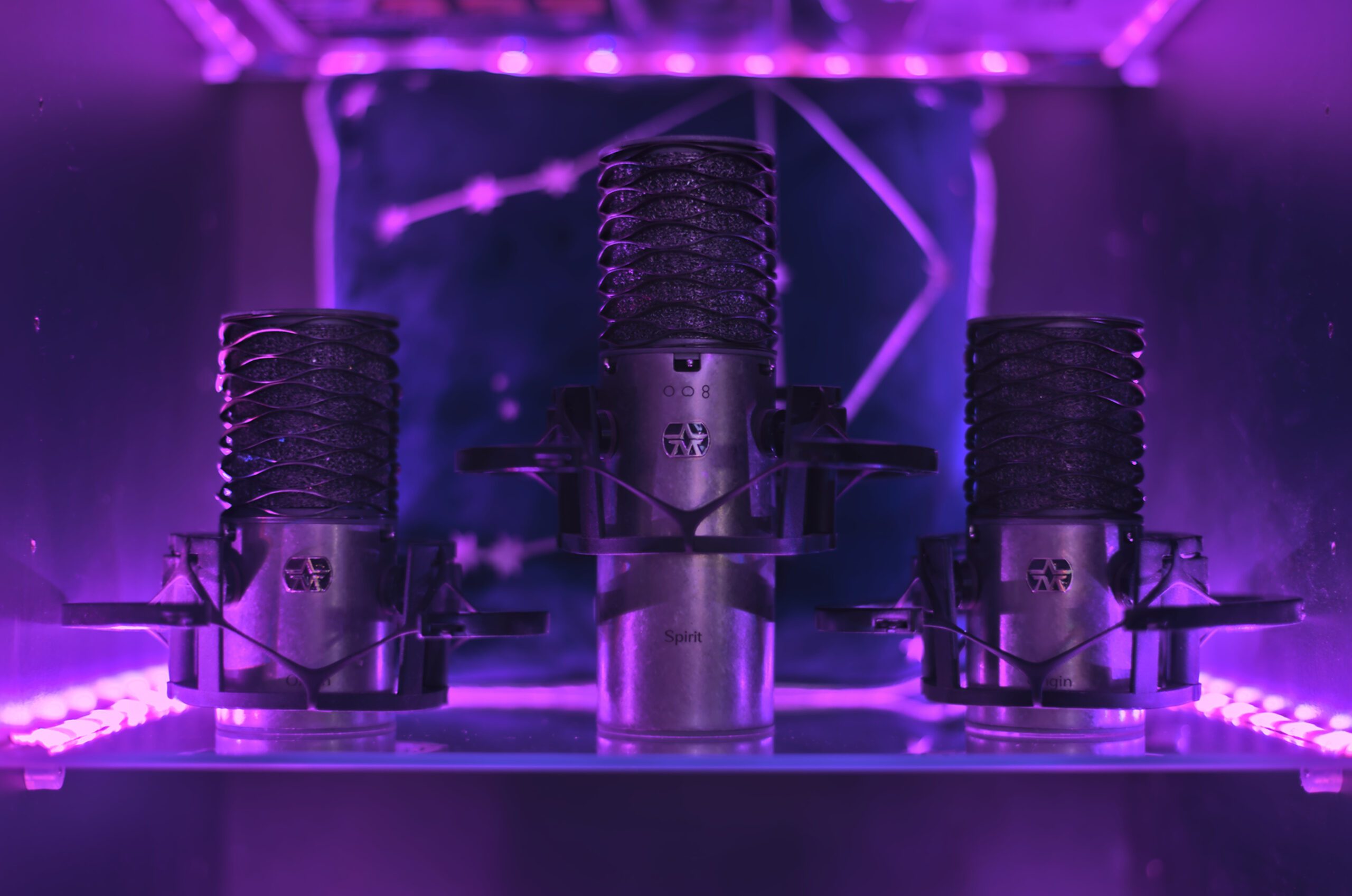 Aston microphones and reflection filter