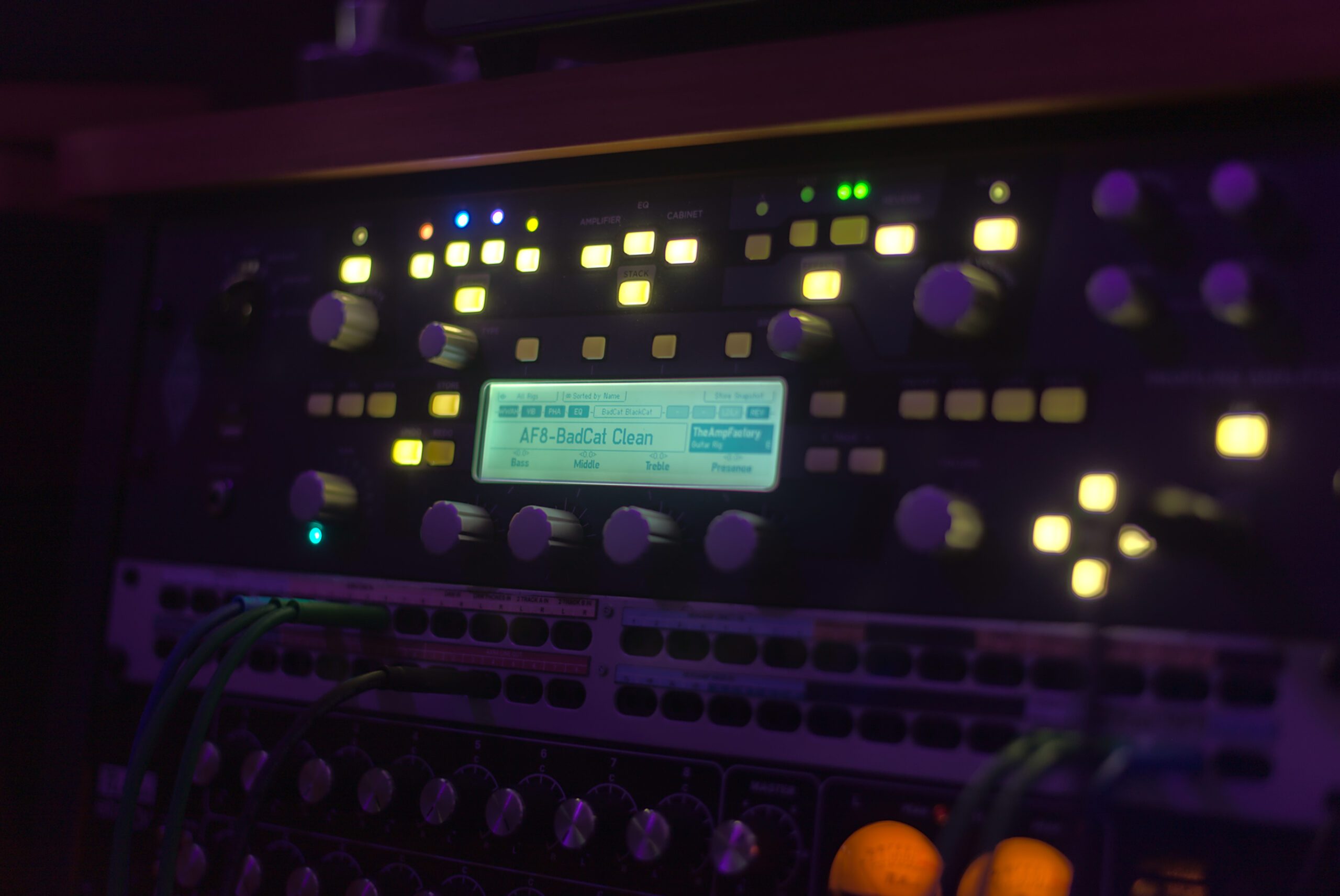 Kemper Profiler guitar rig