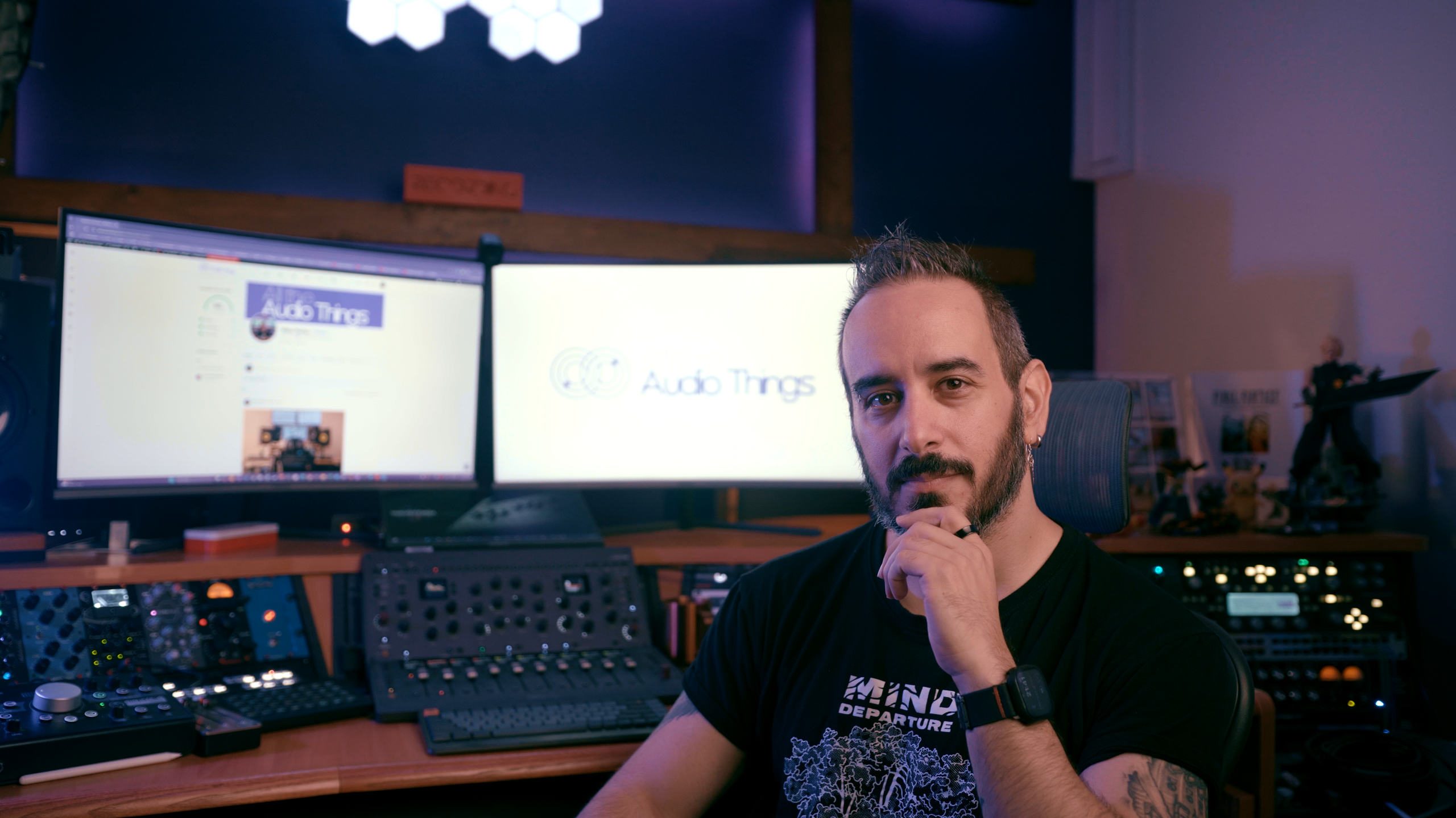 Nikos Pavlou, founder and engineer at Waveform Studio