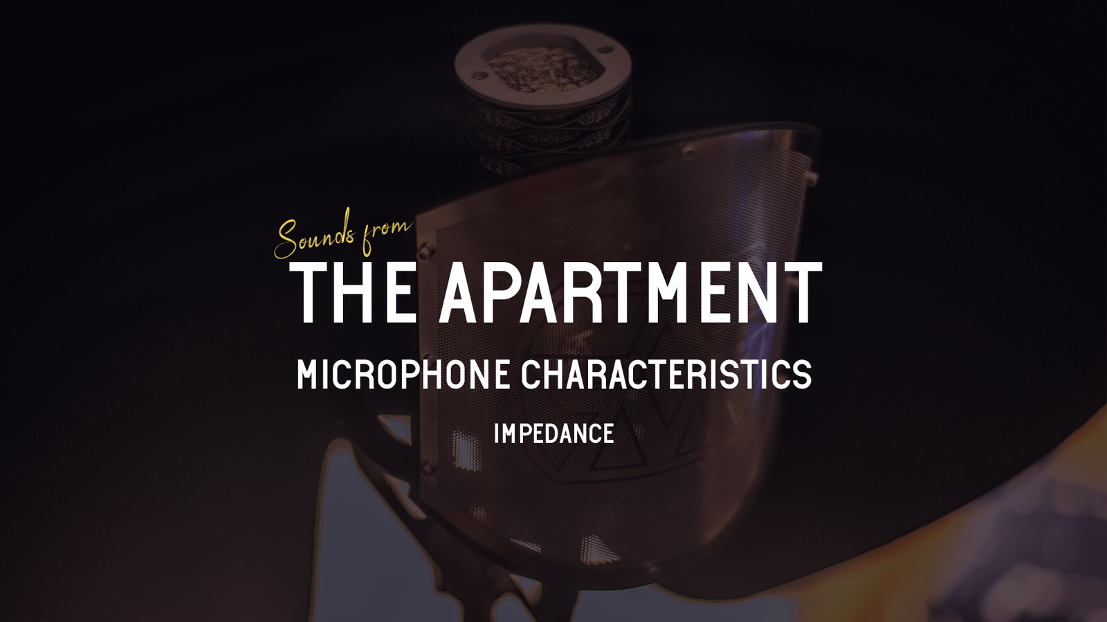 Microphone Characteristics Impedance