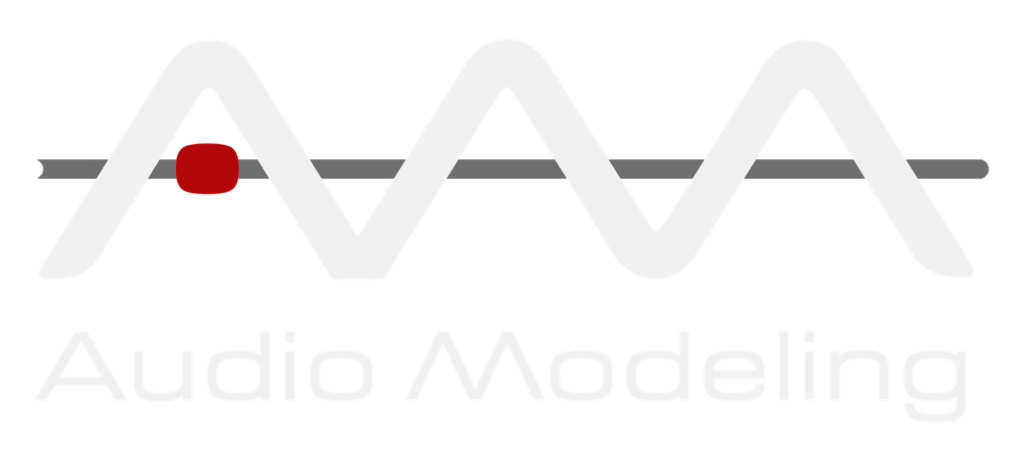 Audio Modelling Transparent Logo